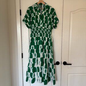 Anthropologie The Somerset Maxi Shirt Dress